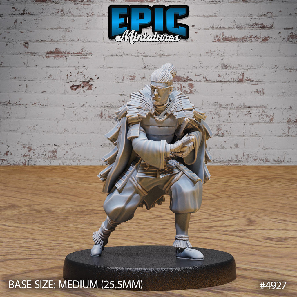 Legendary Ronin Option #4927 front DND miniature Legends of the East 16k resin
