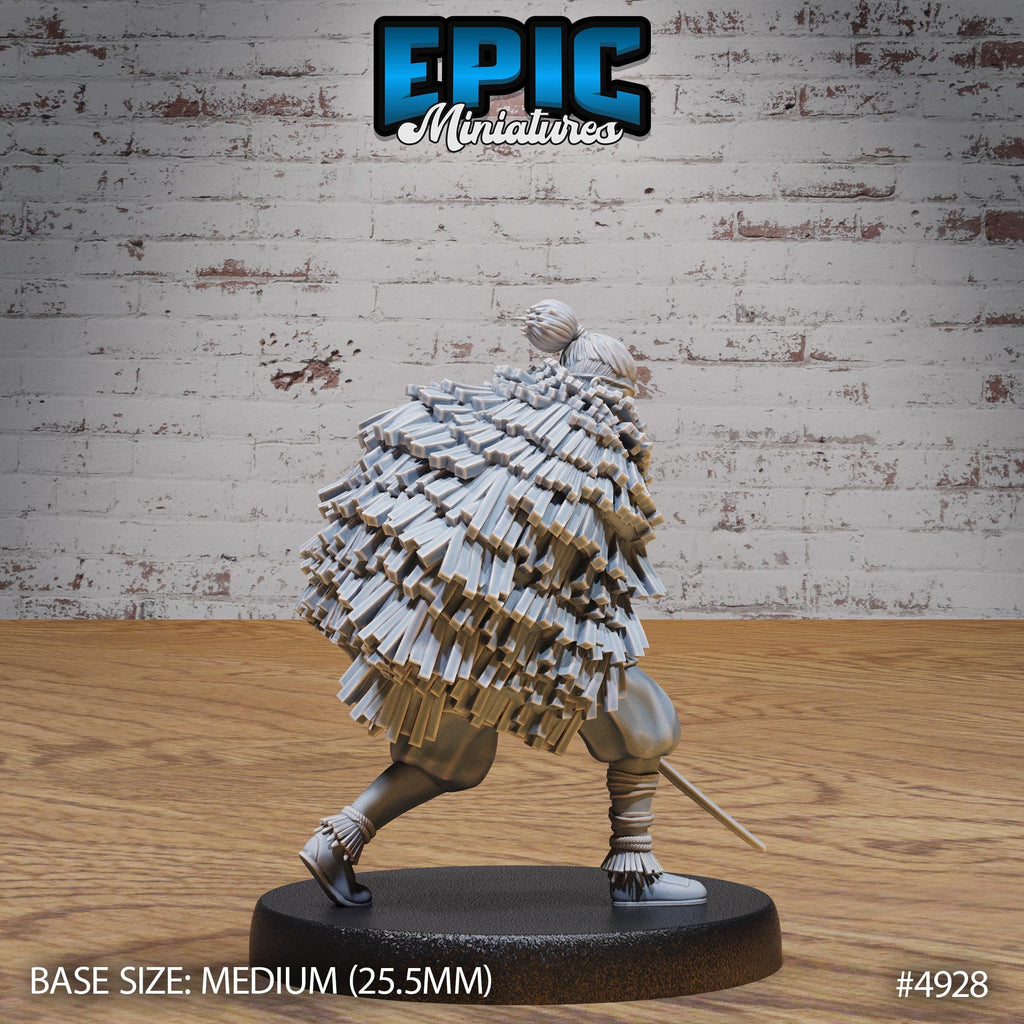 Legendary Ronin Option #4928 back DND miniature Legends of the East 16k resin