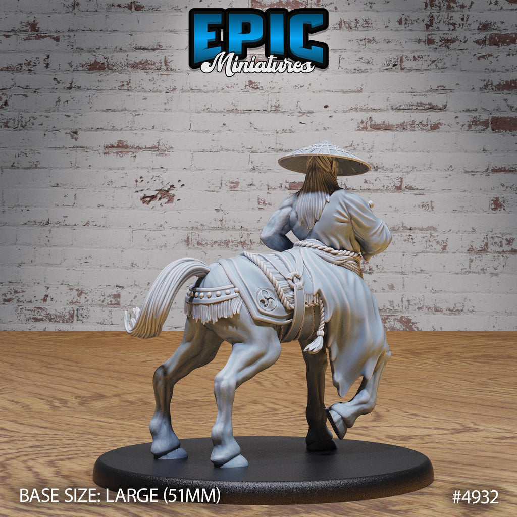 Bushi Centaur Option #4932 back DND miniature Legends of the East 16k resin