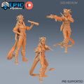Tiefling Seafarer DND miniatures group photo Treasure Hunt
