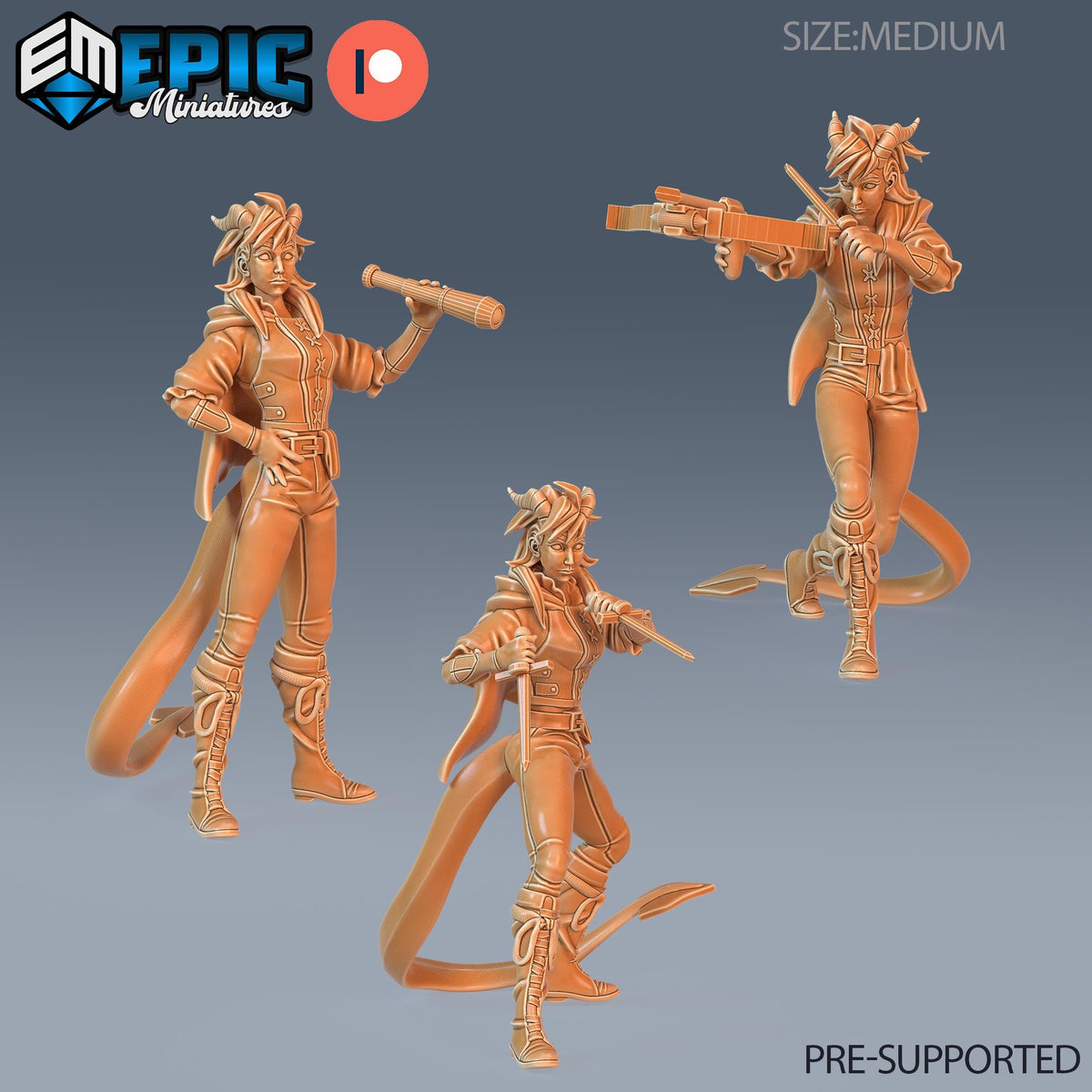 Tiefling Seafarer DND miniatures group photo Treasure Hunt