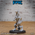 Fire Newt Option #4975 front DND miniature Savage Attack 16k resin