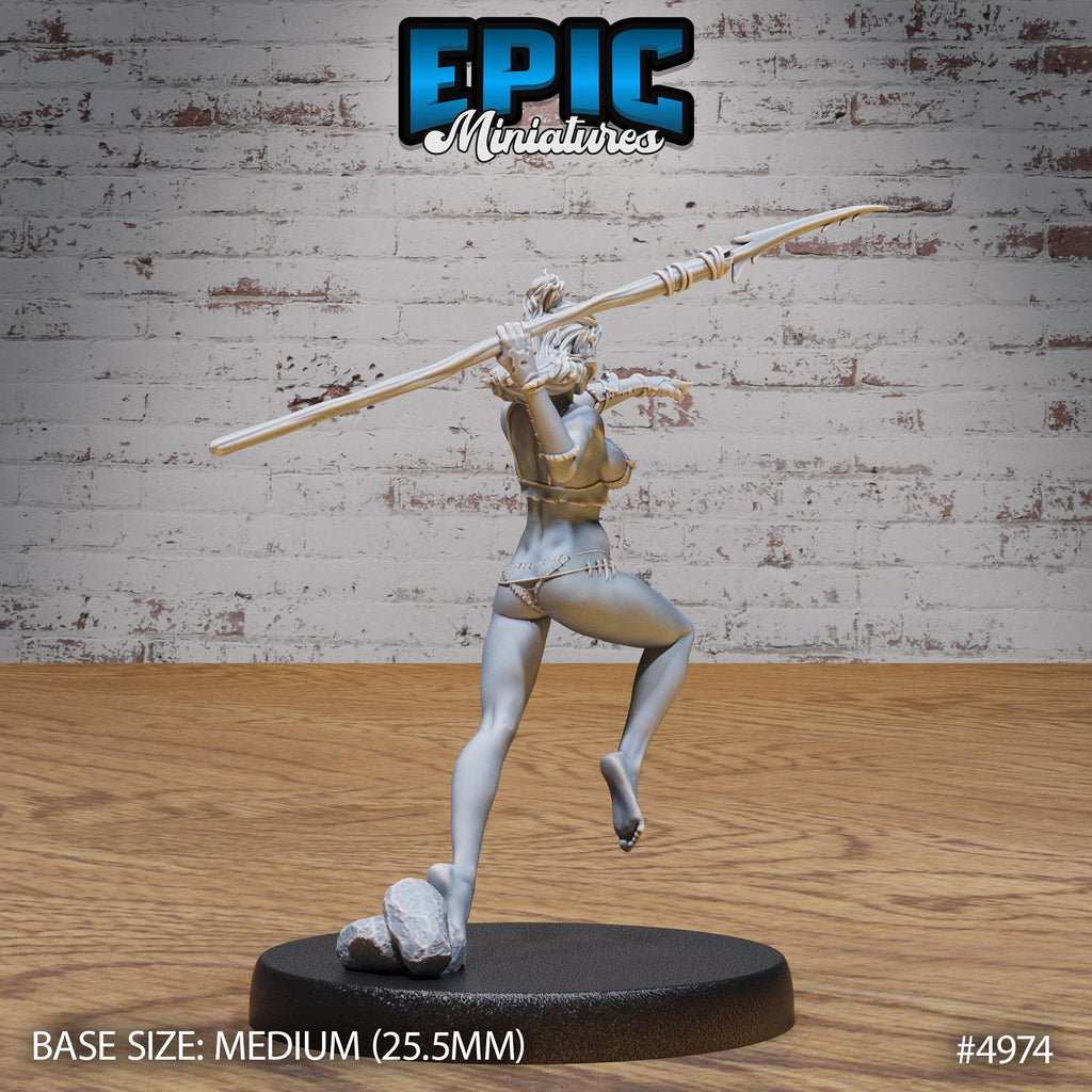 Orc Fisher Female DND miniature Savage Attack photo 7