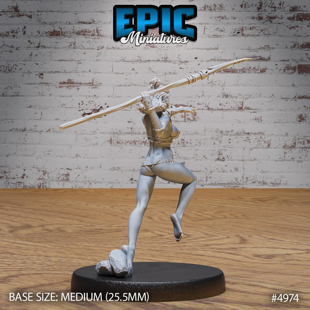 Orc Fisher Female DND miniature Savage Attack photo 7