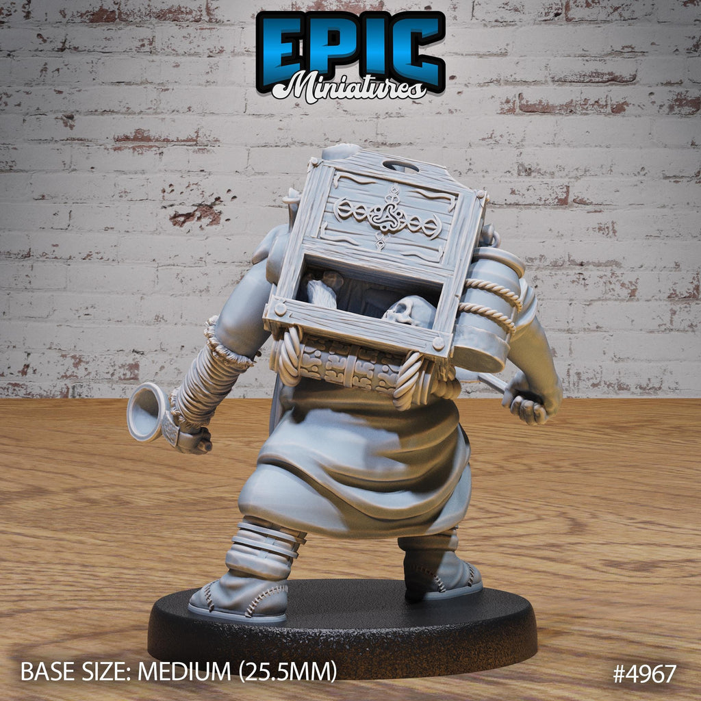 Gray Orc Alchemist Option #4967 back DND miniature Savage Attack 16k resin