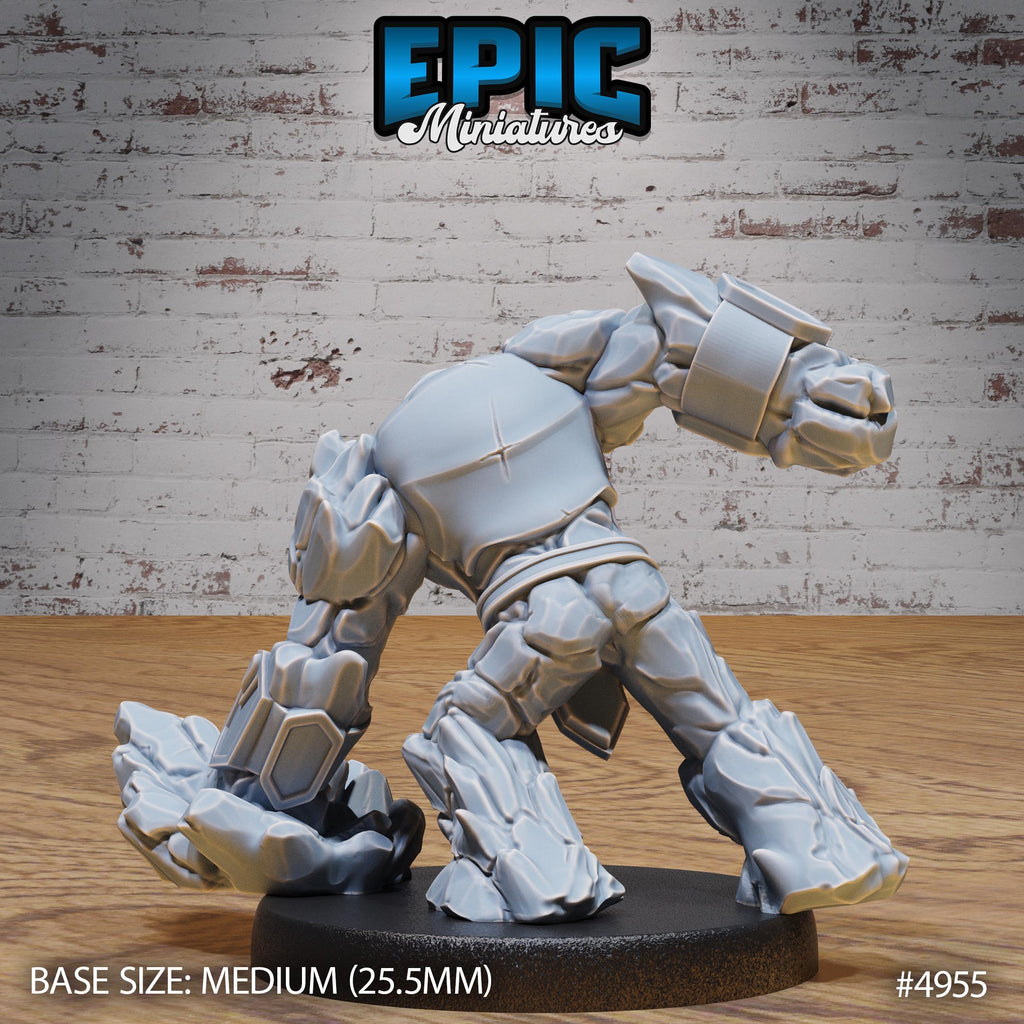 Myrmidon Earth Option #4955 back DND miniature Savage Attack 16k resin