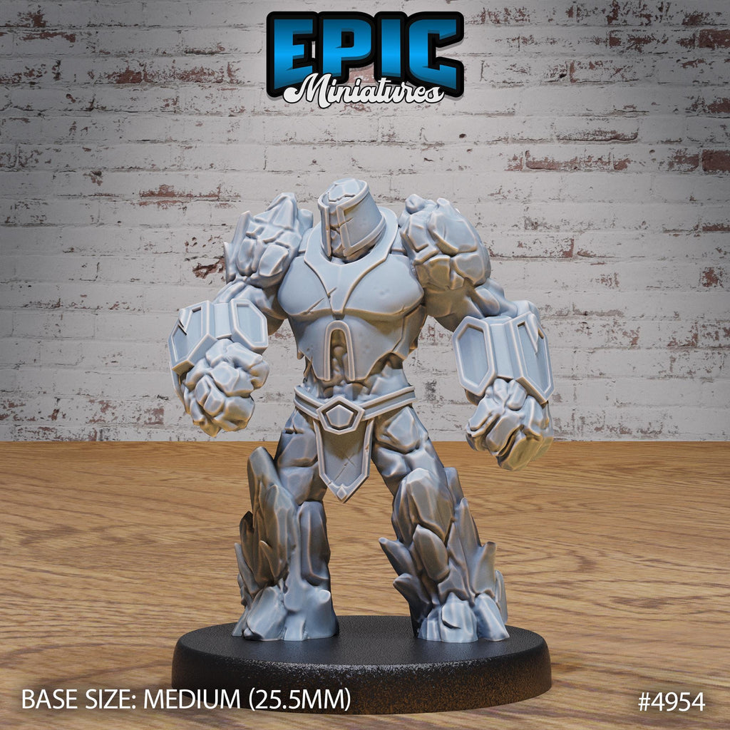 Myrmidon Earth Option #4954 front DND miniature Savage Attack 16k resin