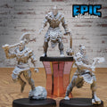 Orc Warrior DND miniatures group photo Savage Attack