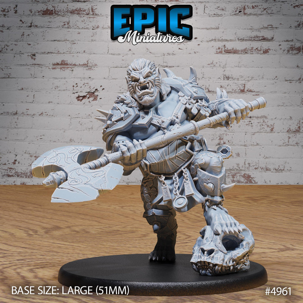 Bugbear Raider Option #4961 front DND miniature Savage Attack 16k resin