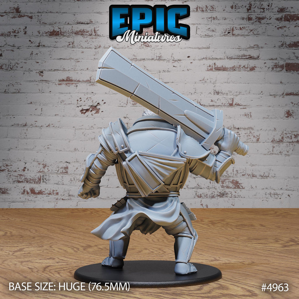 Fire Giant Option #4963 back DND miniature Savage Attack 16k resin