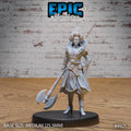 Warrior Empress Option #4921 front DND miniature Legends of the East 16k resin