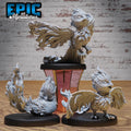 Phoenix Hatchling Set of 3 DND miniatures group photo Legends of the East