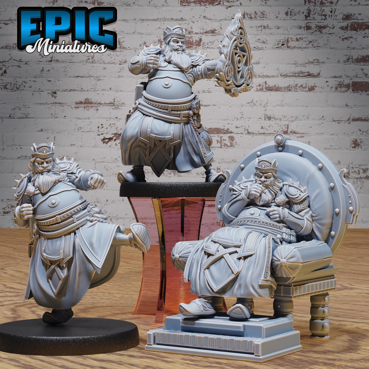 False Emperor Set of 3 DND miniatures group photo Legends of the East