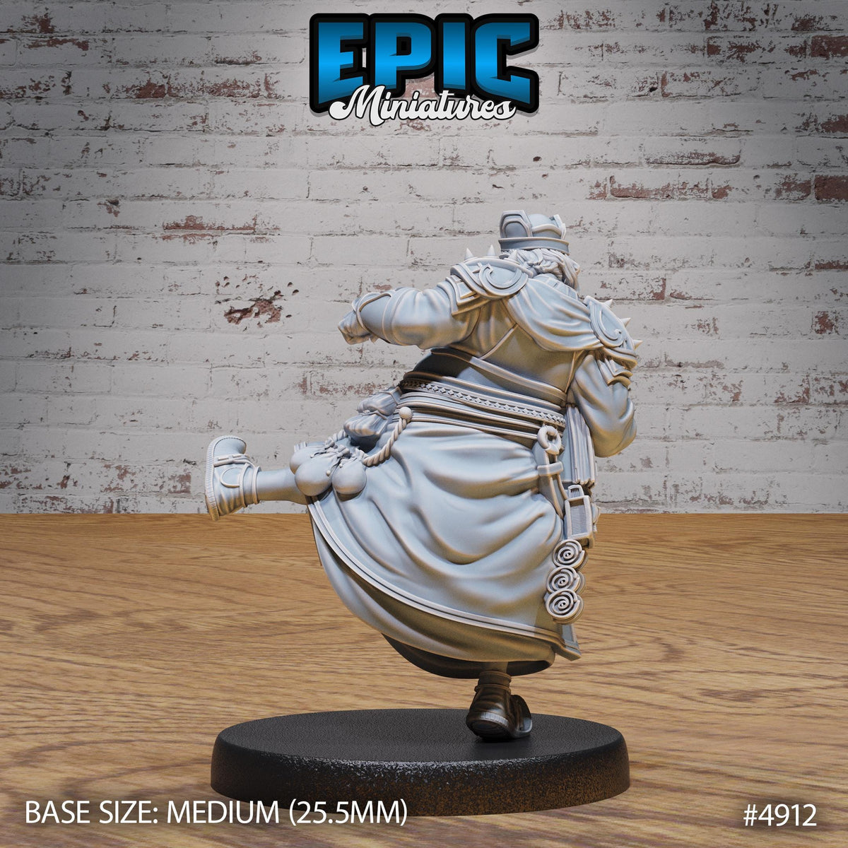 False Emperor Option #4912 back DND miniature Legends of the East 16k resin