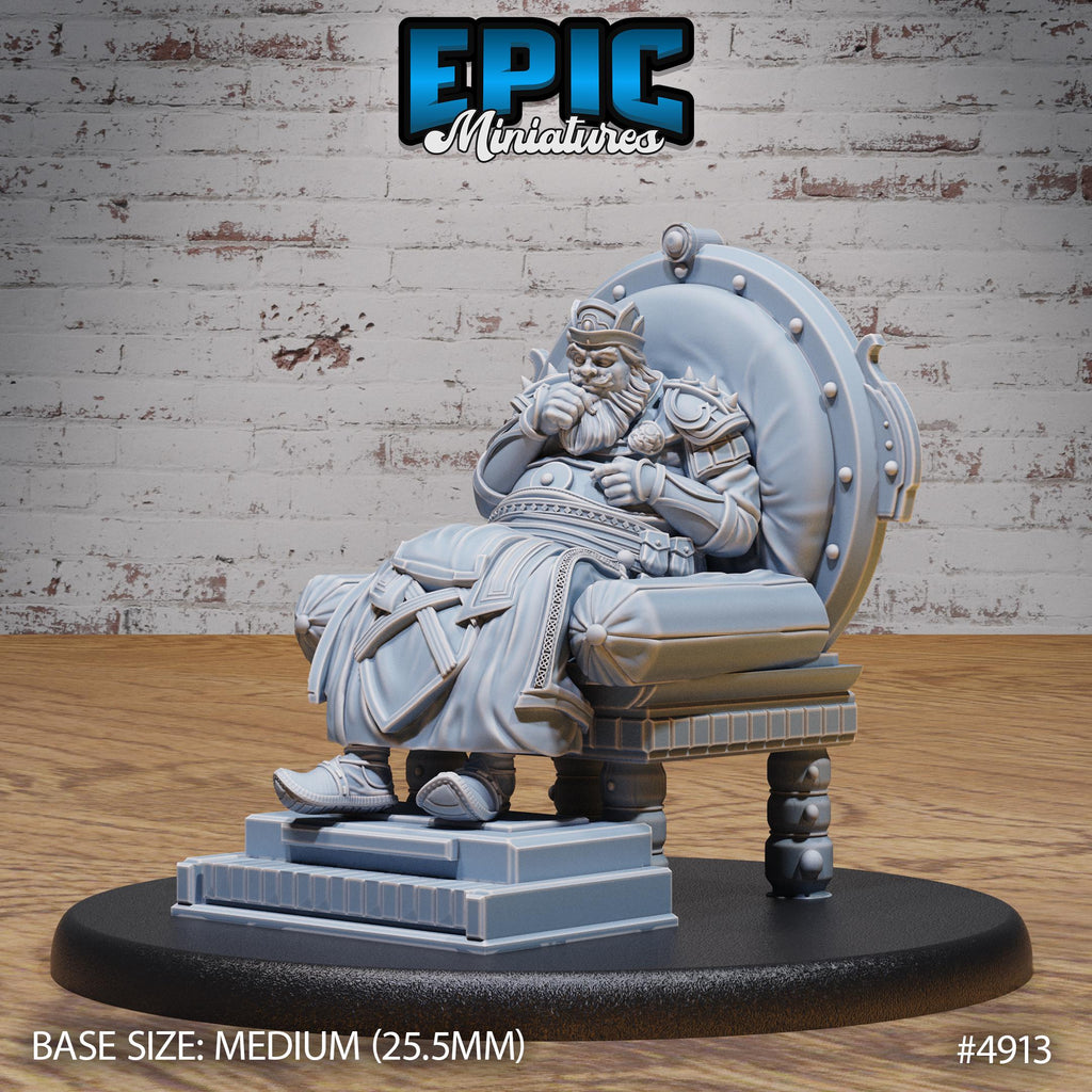 False Emperor Option #4913 front DND miniature Legends of the East 16k resin