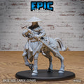 Bushi Centaur Option #4932 front DND miniature Legends of the East 16k resin