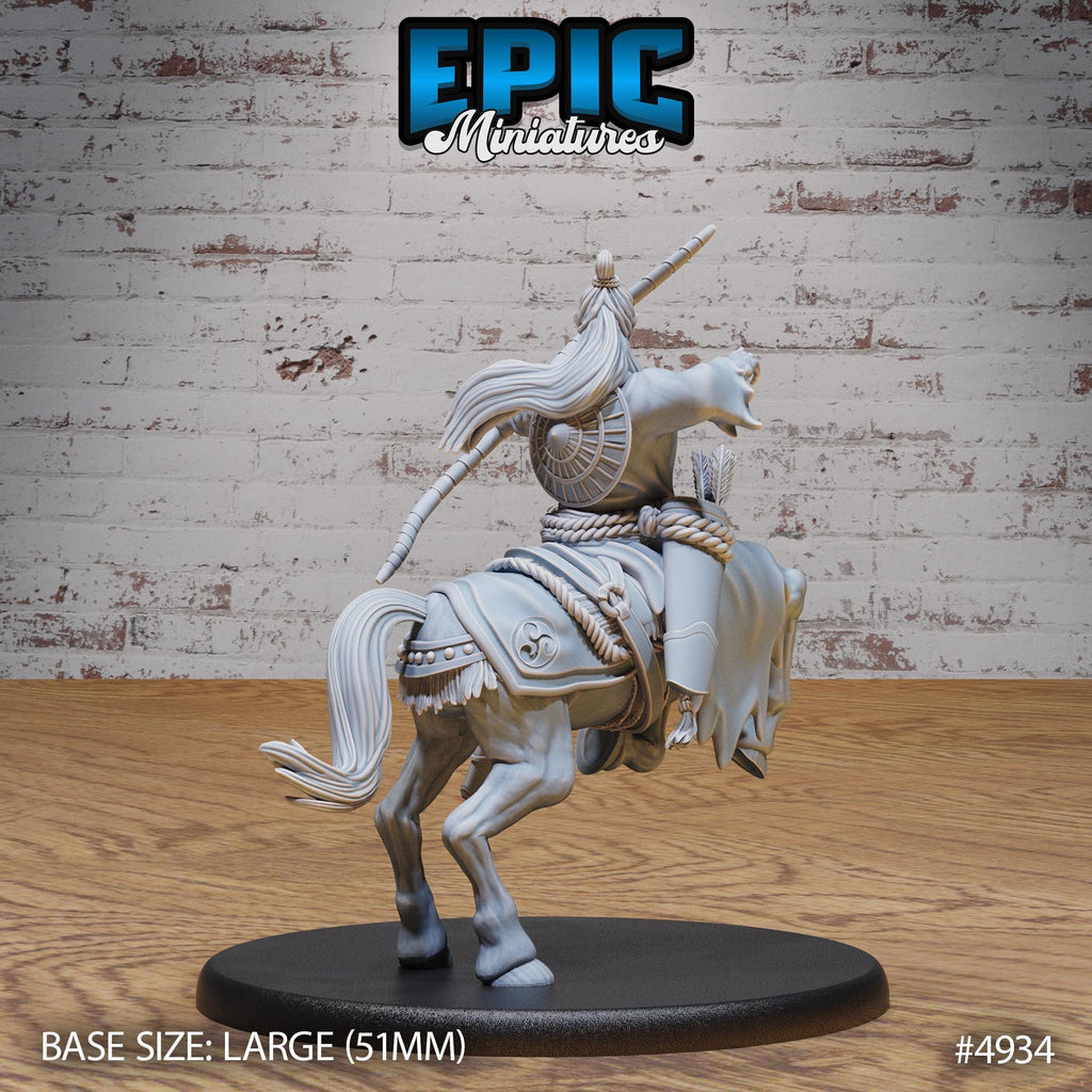 Bushi Centaur Option #4934 back DND miniature Legends of the East 16k resin