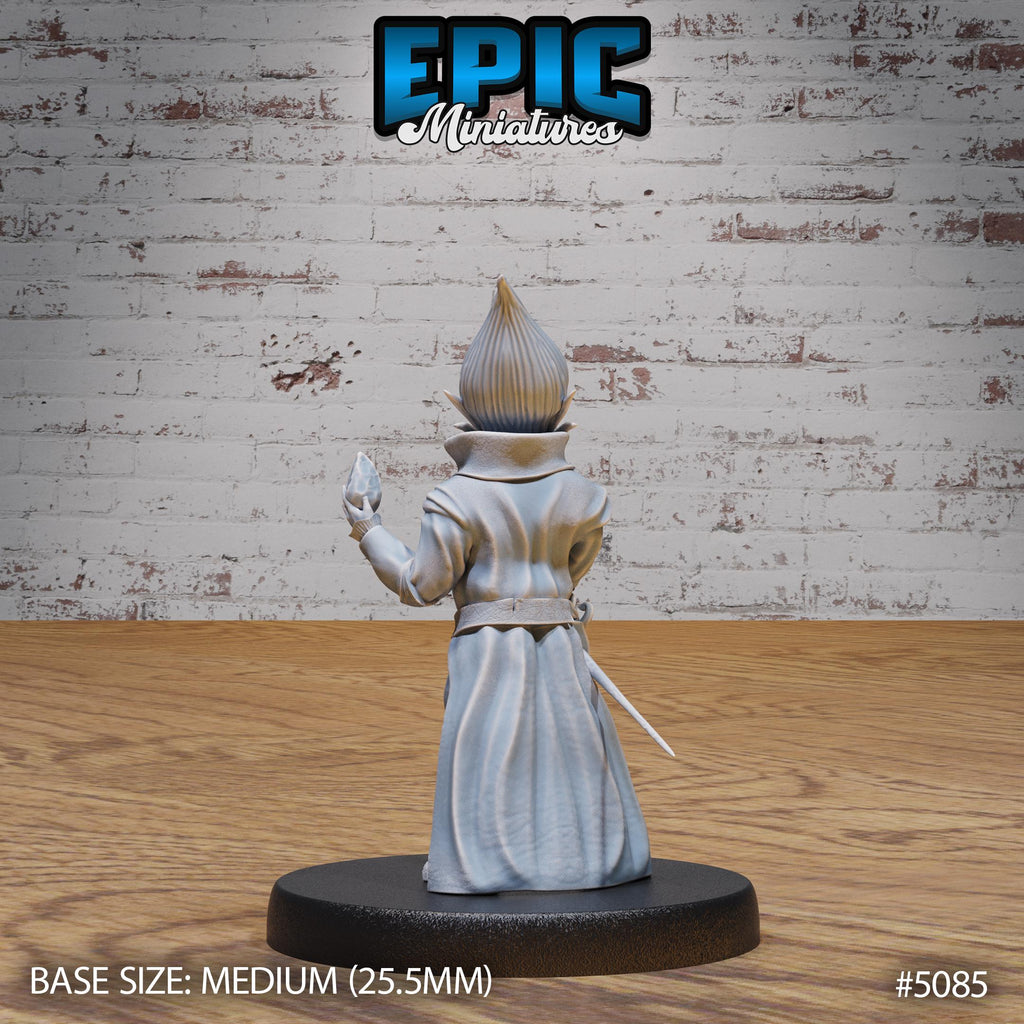 Halfling Noble Option #5085 back DND miniature Halfling Meadows 16k resin