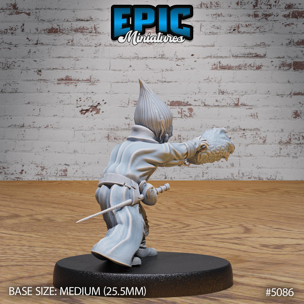 Halfling Noble Option #5086 back DND miniature Halfling Meadows 16k resin