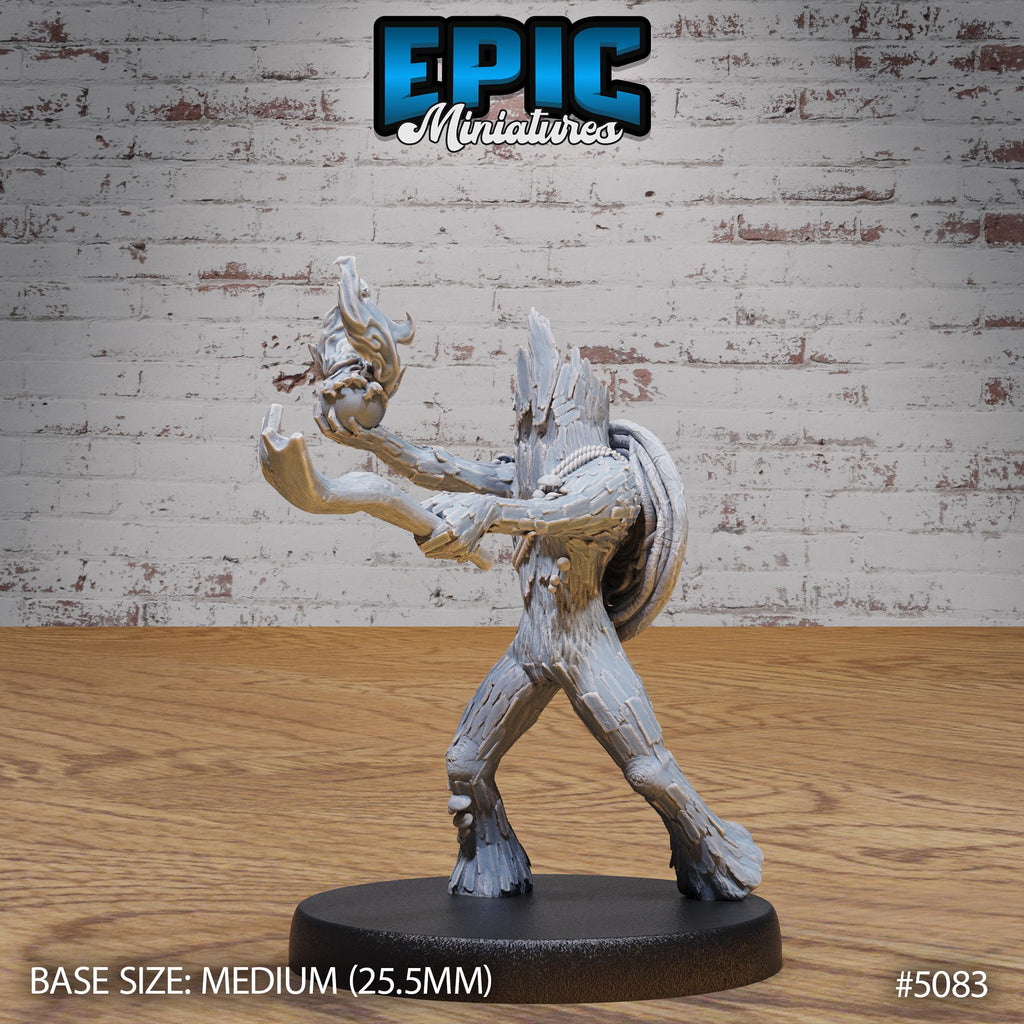 Wood Woad Option #5083 front DND miniature Halfling Meadows 16k resin
