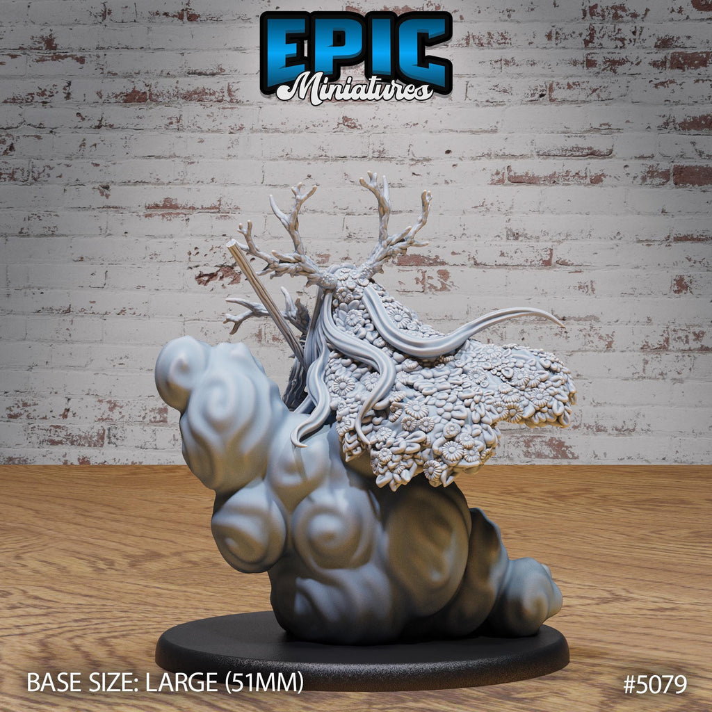 Treant Female Option #5079 back DND miniature Halfling Meadows 16k resin