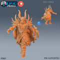 Devil Warlord Option #1837 front DND miniature Deadly Sins 16k resin