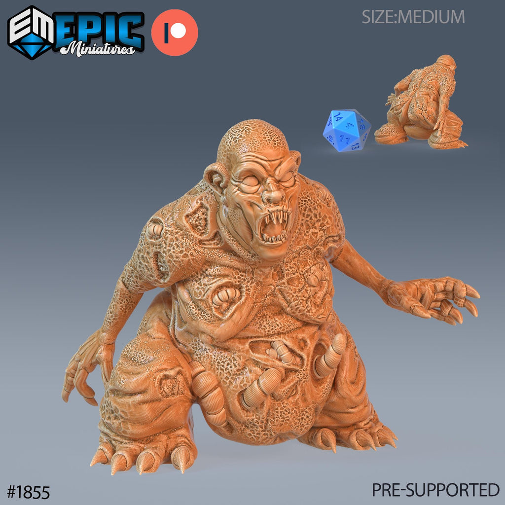 Mane Demon Option #1855 front DND miniature Deadly Sins 16k resin