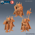 Legion Devil Set of 3 DND miniatures group photo Deadly Sins