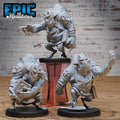 Hunchback Fiend Set of 3 DND miniatures group photo Hells Wrath