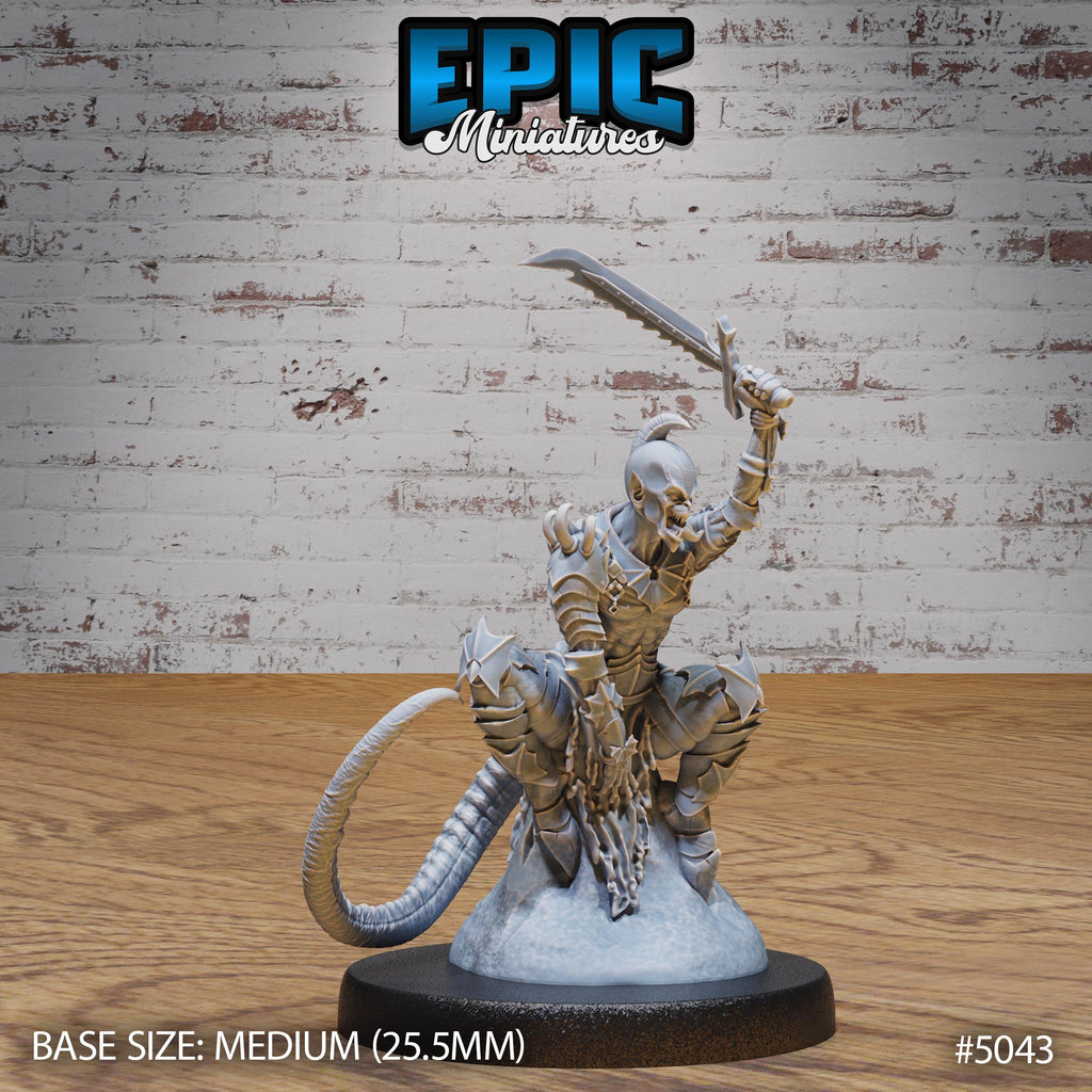Tail Devil Option #5043 front DND miniature Hells Wrath 16k resin