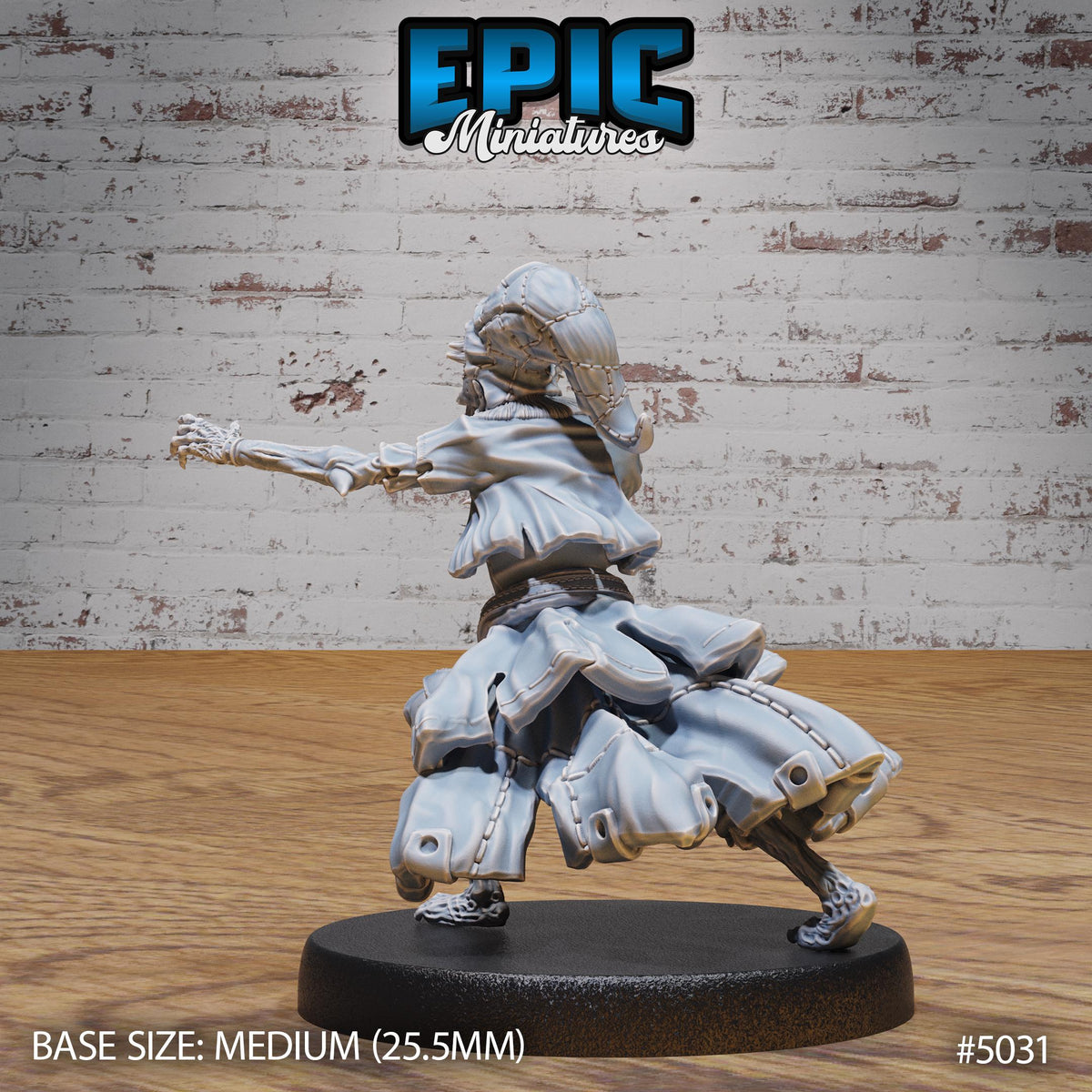 Possessed Hag Option #5031 back DND miniature Hells Wrath 16k resin
