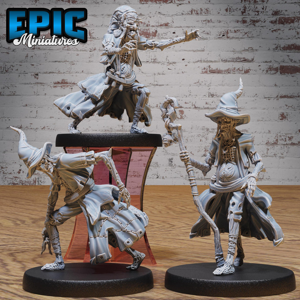 Possessed Hag Set of 3 DND miniatures group photo Hells Wrath