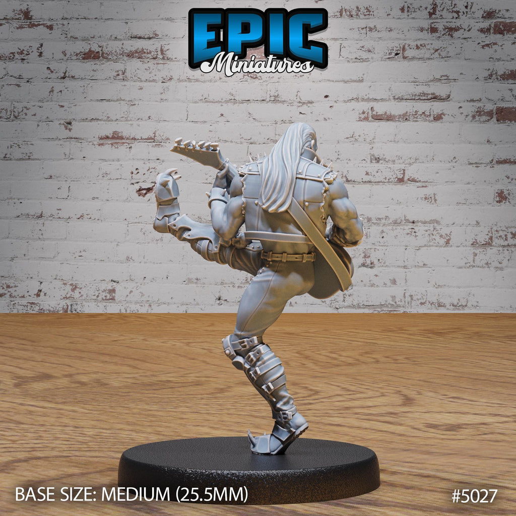 Hell Metal Bard Option #5027 back DND miniature Hells Wrath 16k resin