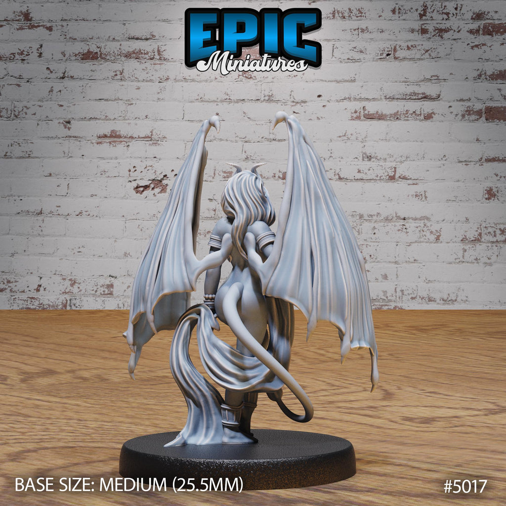 Succubus Demon Option #5018 front DND miniature Hells Wrath 16k resin
