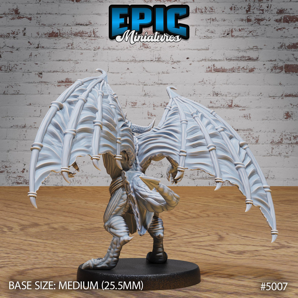 Devil Minion Option #5007 back DND miniature Hells Wrath 16k resin