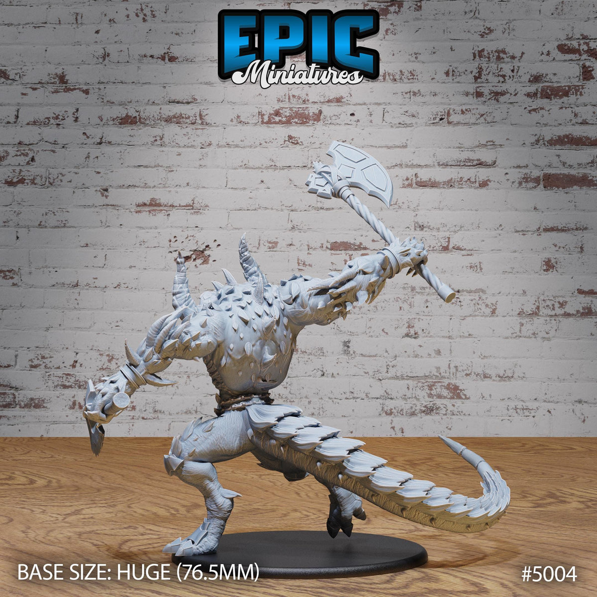 Arch Devil Diablo Option #5004 back DND miniature Hells Wrath 16k resin