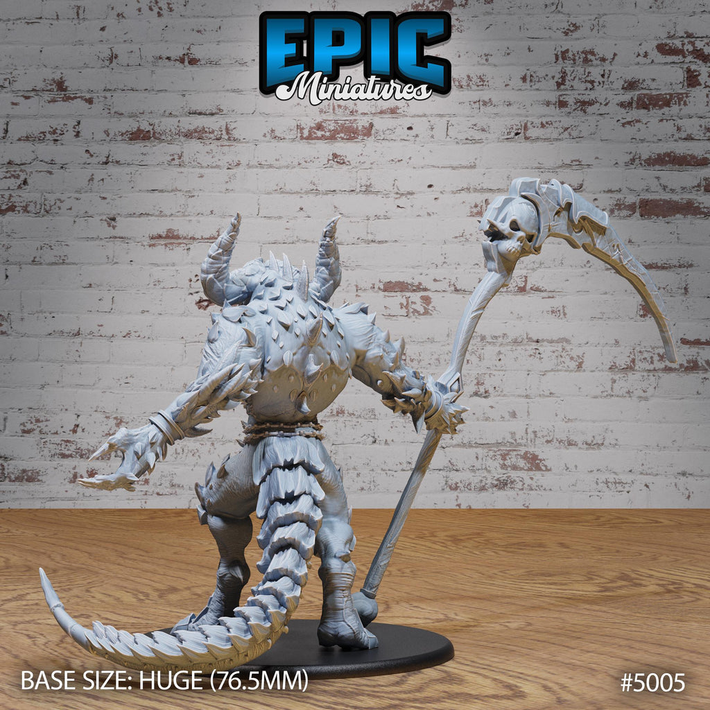 Arch Devil Diablo Option #5005 back DND miniature Hells Wrath 16k resin