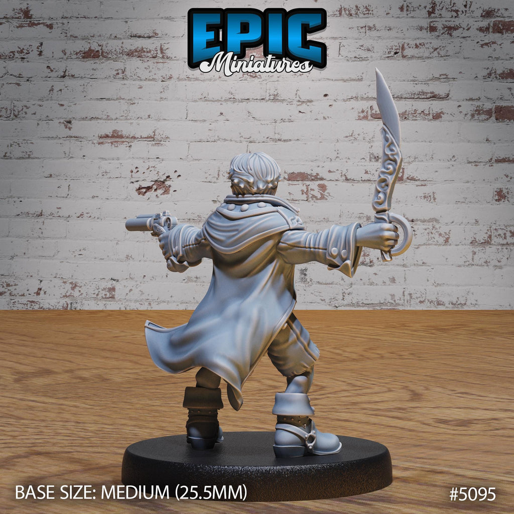 Young Halfling Cabin Boy Option #5095 back DND miniature Halfling Meadows 16k resin