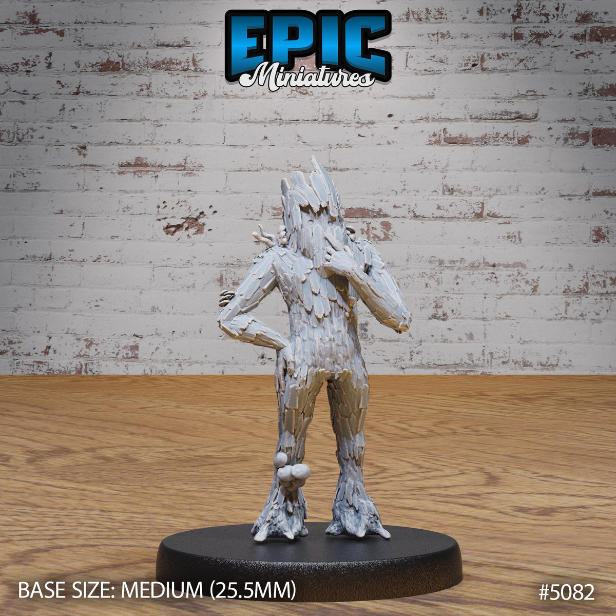 Wood Woad Option #5082 front DND miniature Halfling Meadows 16k resin