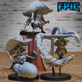 Gnome Wizard Set of 3 DND miniatures group photo Halfling Meadows