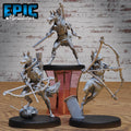 Fox Folk Ranger Set of 3 DND miniatures group photo Halfling Meadows