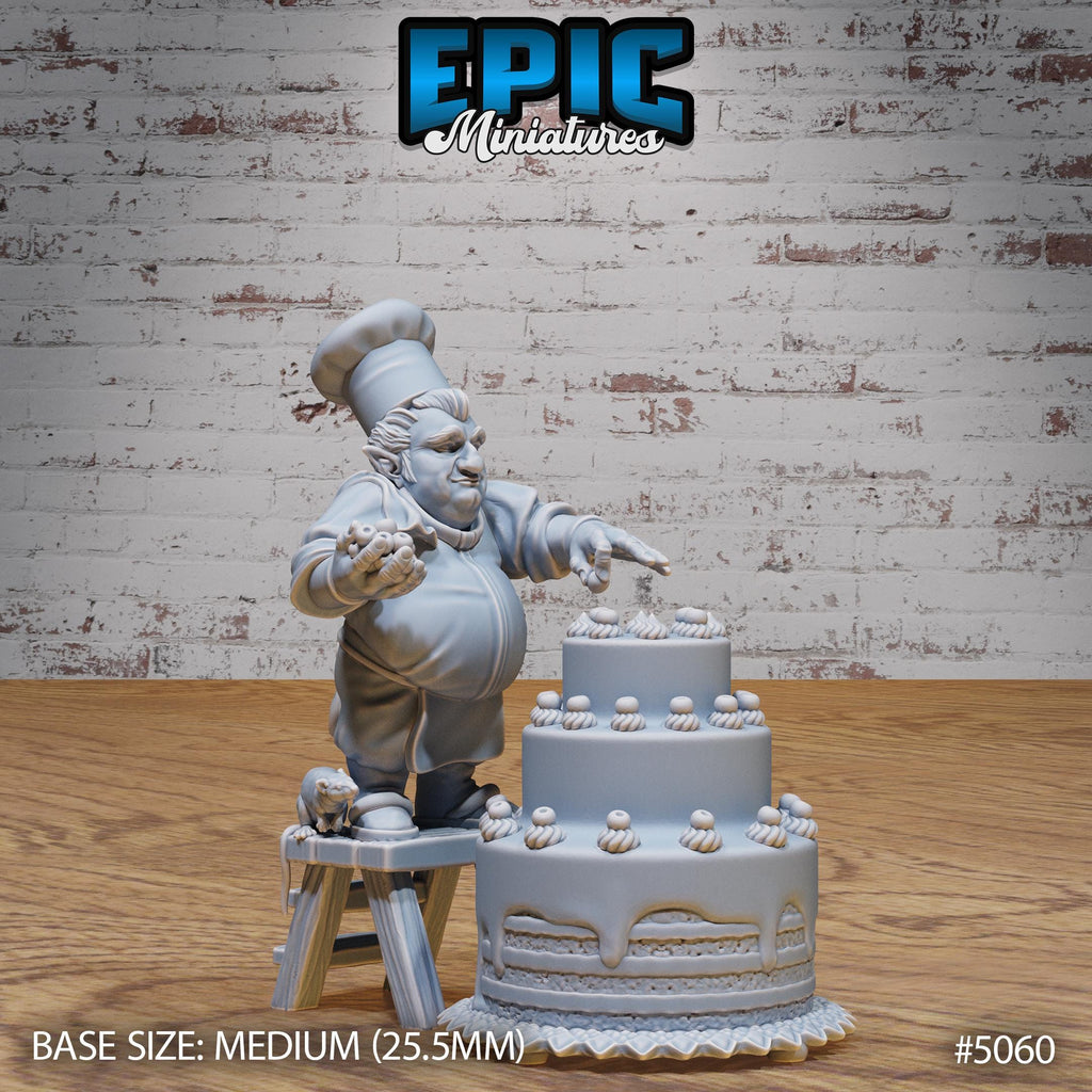 Halfling Villager Set of 8 DND Miniatures Halfling Meadows Hobbit Librarian Baker Traveler Waitress Jeweler Alchemist Sewer Confectioner Option #5060 front DND miniature  16k resin