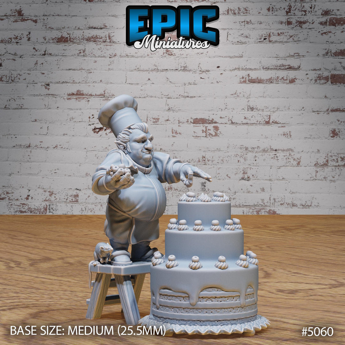 Halfling Villager Set of 8 DND Miniatures Halfling Meadows Hobbit Librarian Baker Traveler Waitress Jeweler Alchemist Sewer Confectioner Option #5060 front DND miniature  16k resin
