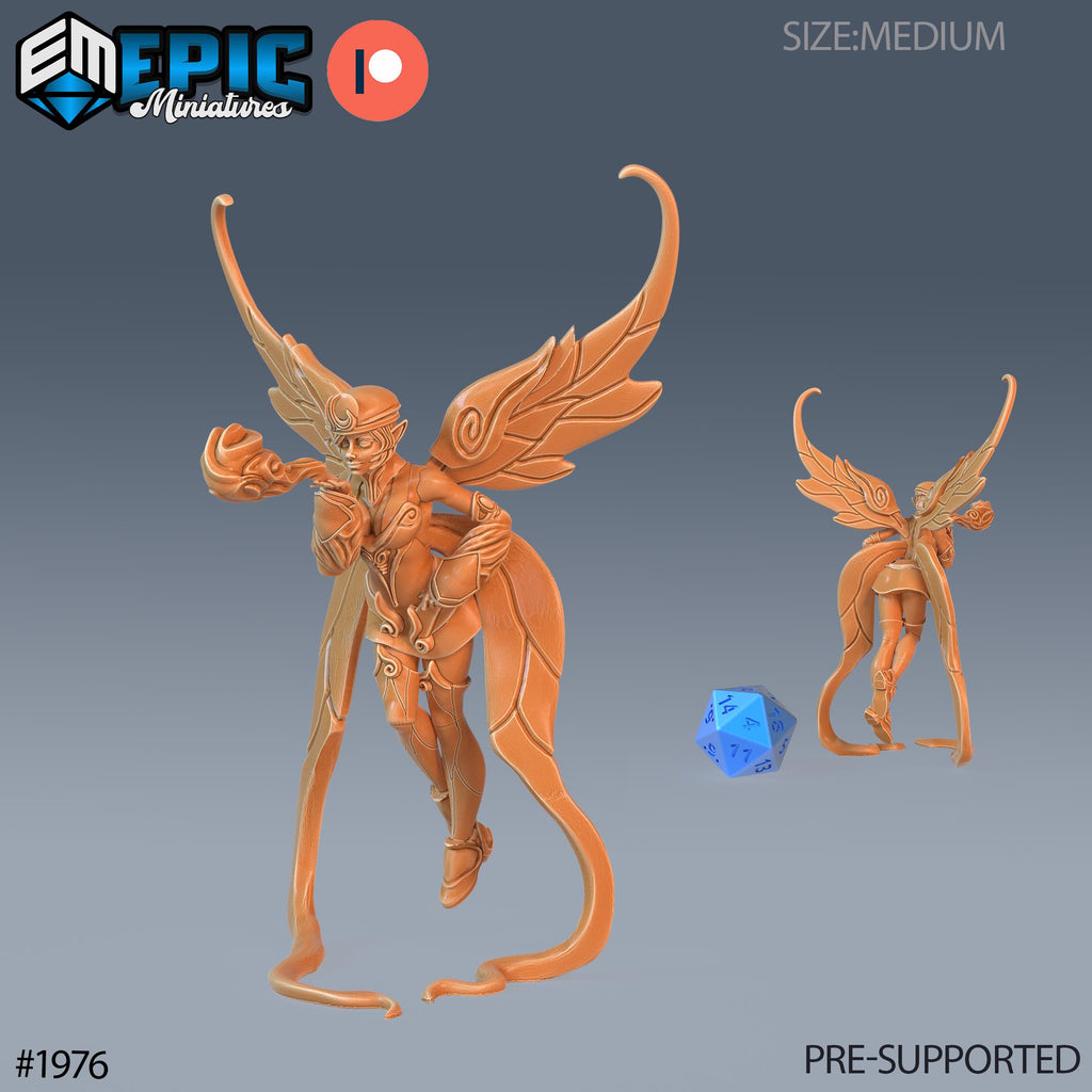 Fairy Patrol Option #1976 front DND miniature Infested Woodlands 16k resin