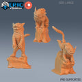 Owlcat Set of 3 DND miniatures group photo Infested Woodlands