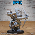 Spider Folk Assassin Option #053 front DND miniature Dark Elf Army Pack 16k resin