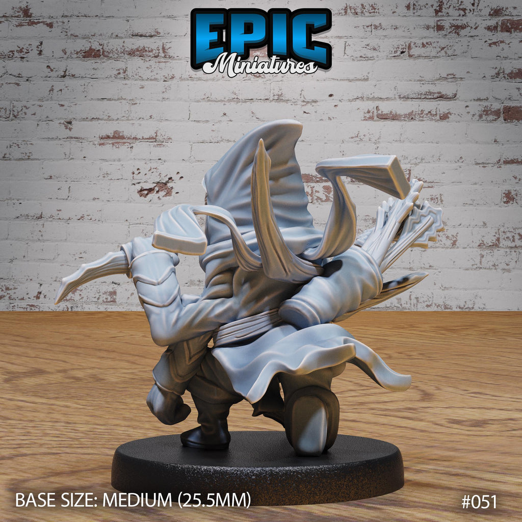 Spider Folk Assassin Set of 3 DND miniature Dark Elf Army Pack photo 5