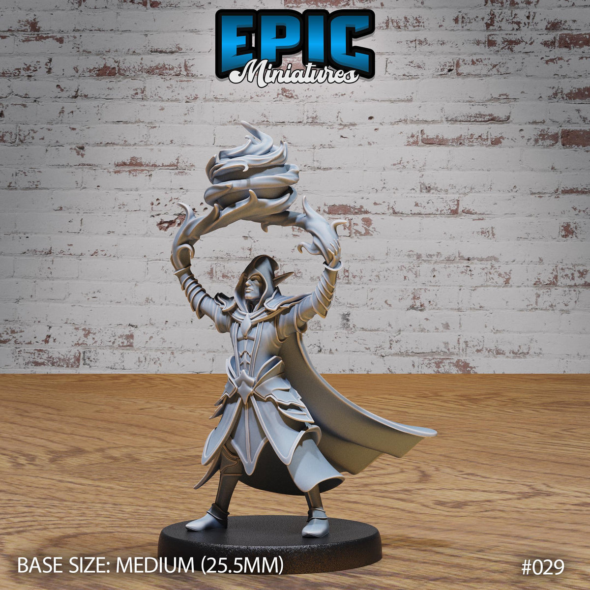 Dark Elf Army Collection Option #029 front DND miniature Dark Elf Army Pack 16k resin