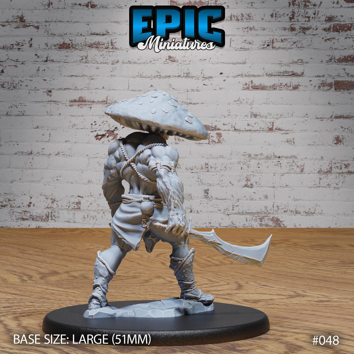 Mushroom Folk Set of 3 DND miniature Dark Elf Army Pack photo 6