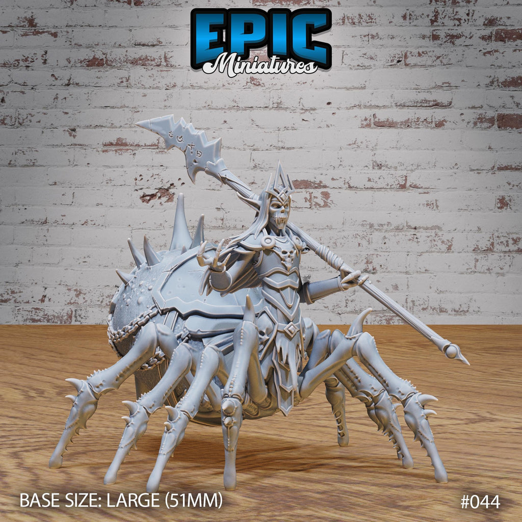 Drider Lich Lord Set of 4 DND miniature Dark Elf Army Pack photo 7